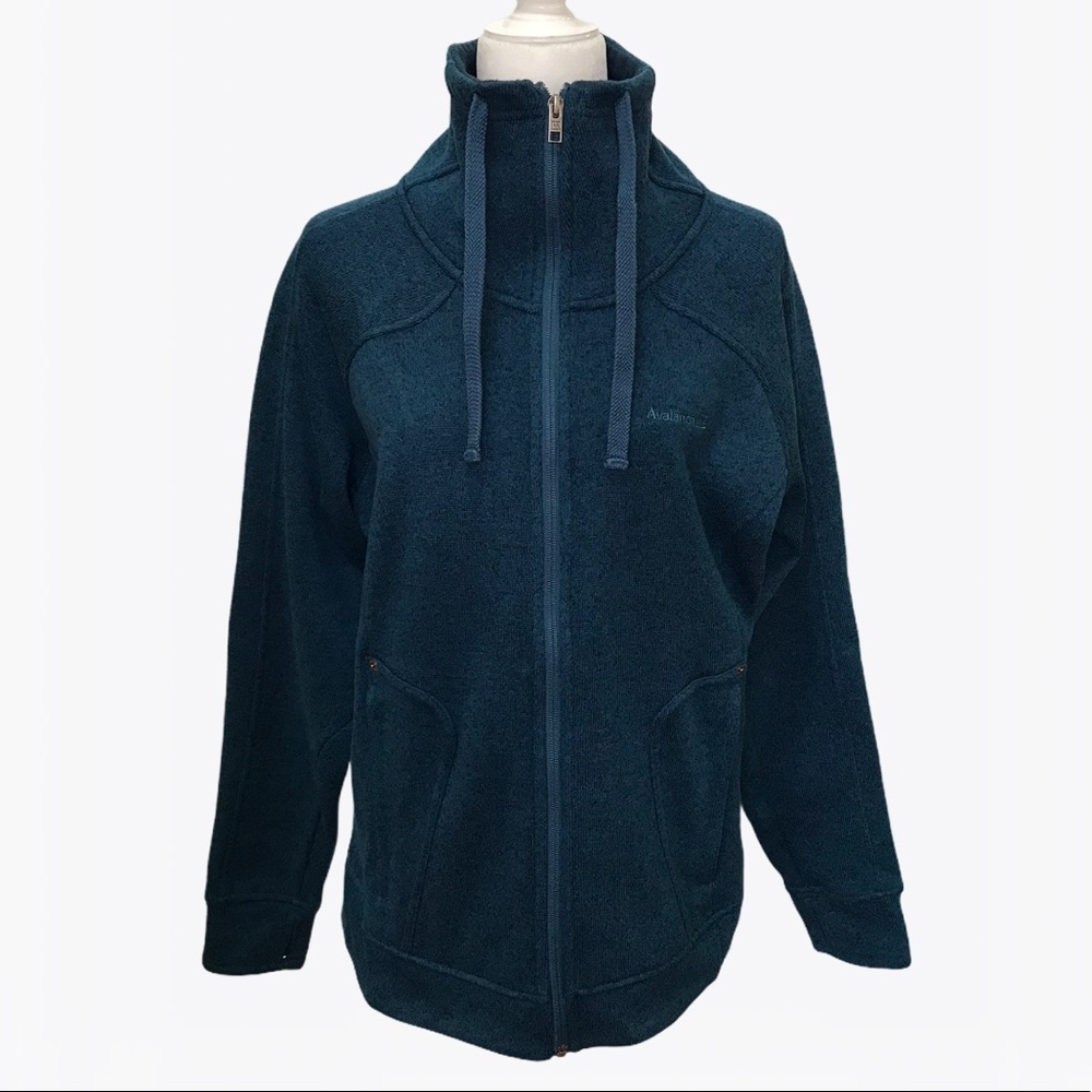 Avalanche Full-Zip Fleece Sweater/Jacket - L/XL - Picture 4 of 17